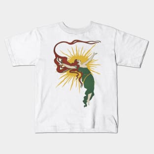 Redheaded Sun Spirit Kids T-Shirt